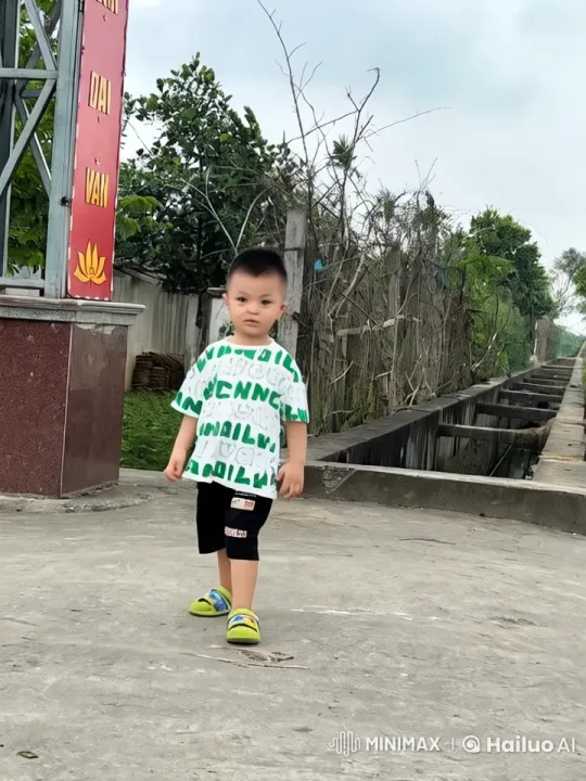 Young Boy Practicing Martial Arts in Animated Scene – AI Generated Video | Hailuo AI