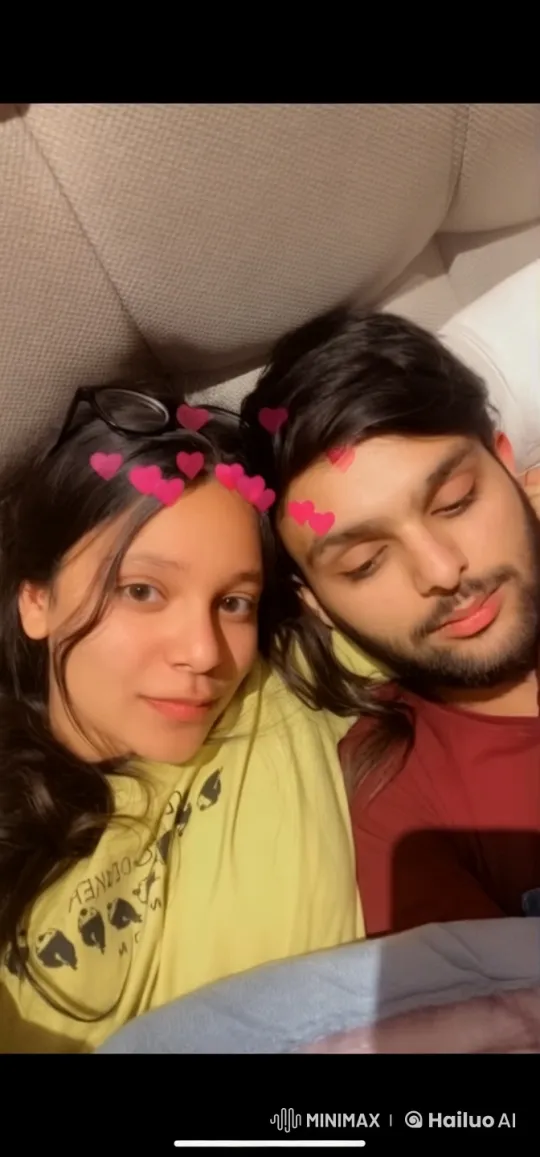Couples' Intimate Moment on a Cozy Couch – AI Generated Video | Hailuo AI