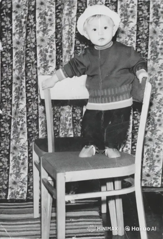 Vintage Childhood: Cozy Setting with Innocent Curiosity – AI Generated Video | Hailuo AI