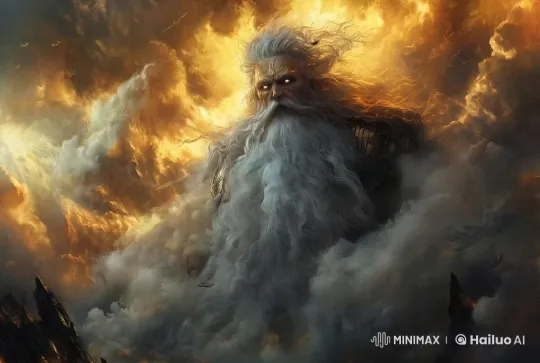 Mythical Figure Emerges in Dramatic Live2D Cinematic with Epic Music – AI Generated Video | Hailuo AI