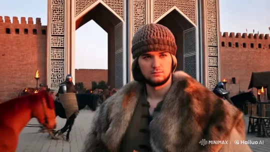 Samanid Era Bukhara: A Historical Market Scene – AI Generated Video | Hailuo AI