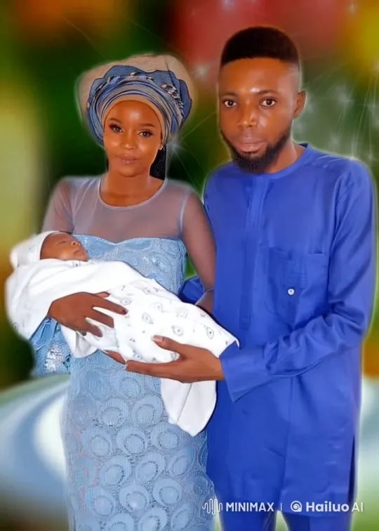 Family Embraces Newborn in Joyful Animated Scene – AI Generated Video | Hailuo AI
