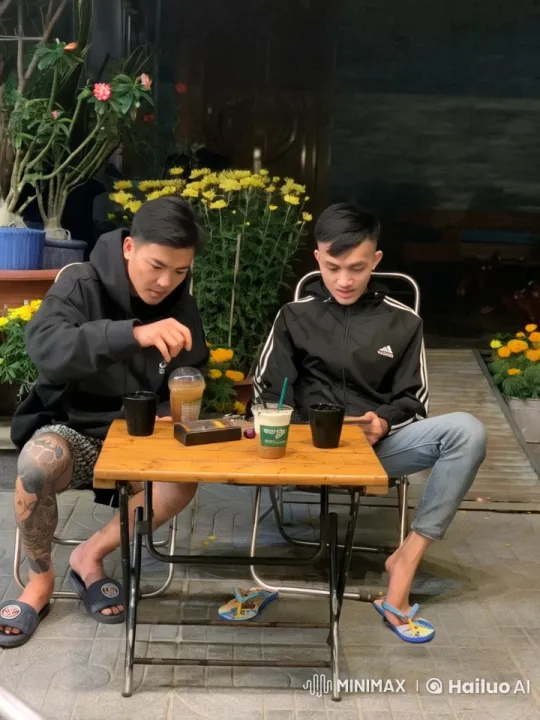 Friendly Sparring Session in Café with Live2D Animation – AI Generated Video | Hailuo AI