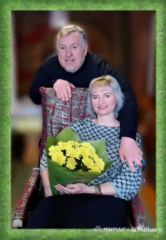 Middle-aged Couple's Intimate Embrace in Cozy Setting – AI Generated Video | Hailuo AI