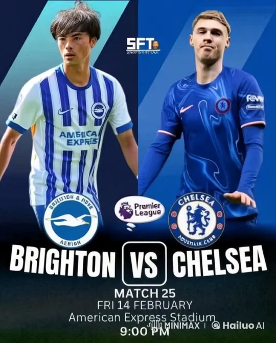 Premier League: Brighton vs Chelsea Match Teaser – AI Generated Video | Hailuo AI