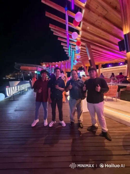 Animated Live2D Video of Men Performing Kungfu on a Deck – AI Generated Video | Hailuo AI