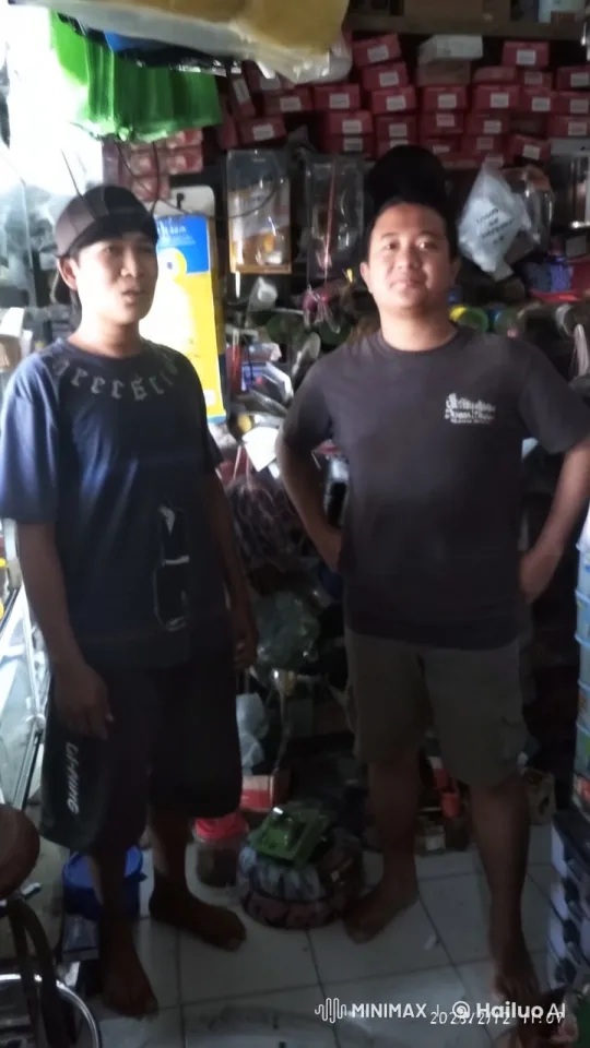 Live2D: Two Men Practicing Martial Arts in a Small Shop – AI Generated Video | Hailuo AI