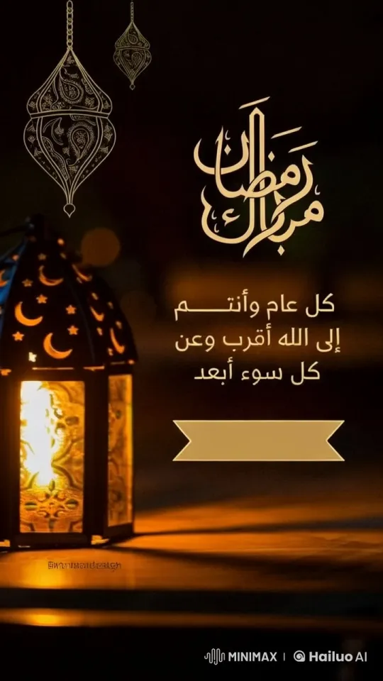 Ramadan Greetings Lantern Animation by Alaa Al-Khateeb – AI Generated Video | Hailuo AI