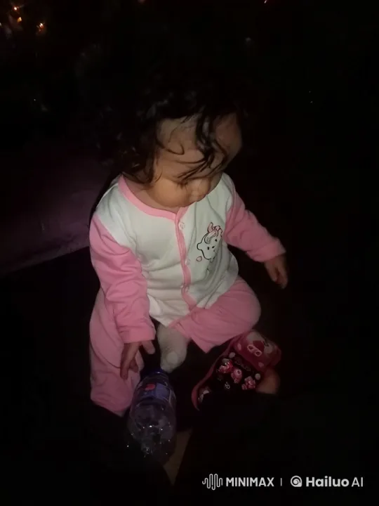 Baby Mimics Kung Fu with Toy in Pajamas – AI Generated Video | Hailuo AI