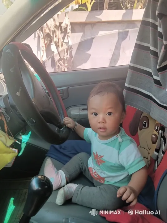 Animated Child Showcases Martial Arts in Car Setting – AI Generated Video | Hailuo AI
