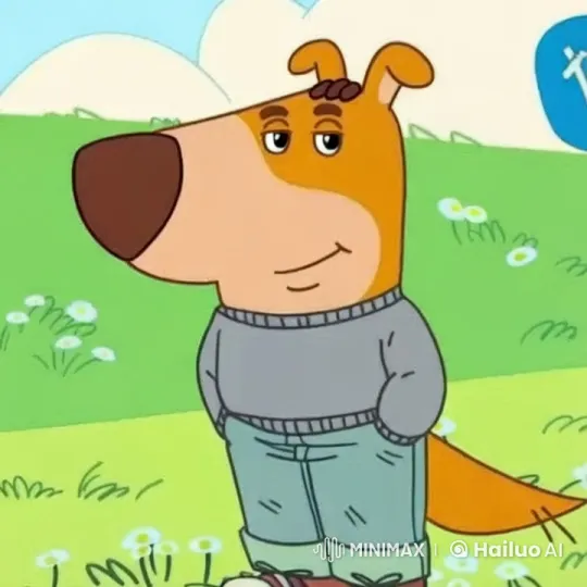Anthropomorphic Dogs in a Peaceful Field Engage in Violent Gun Battle – AI Generated Video | Hailuo AI