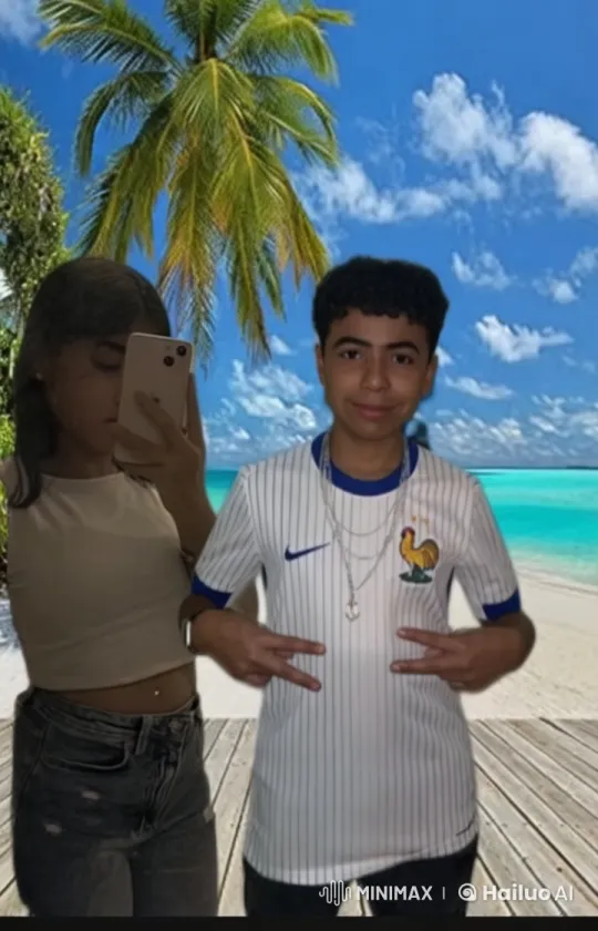 Romantic Beachside Kiss in Serene Live2D Animation – AI Generated Video | Hailuo AI