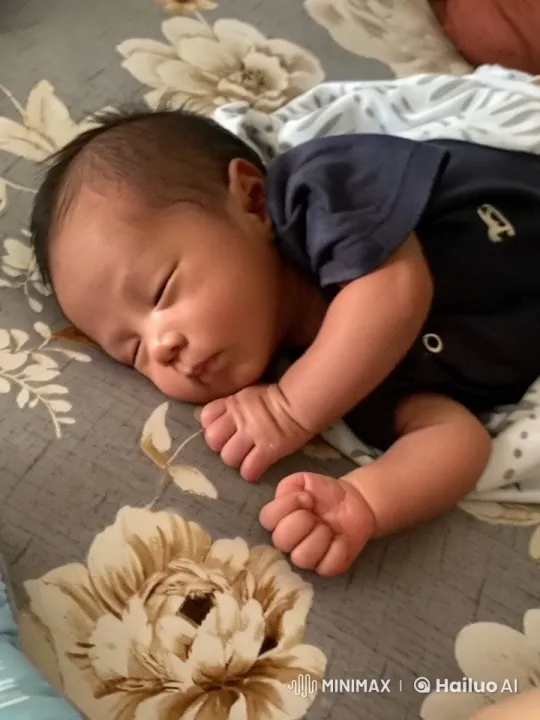 Baby Kung Fu Master Animation on Floral Bed – AI Generated Video | Hailuo AI