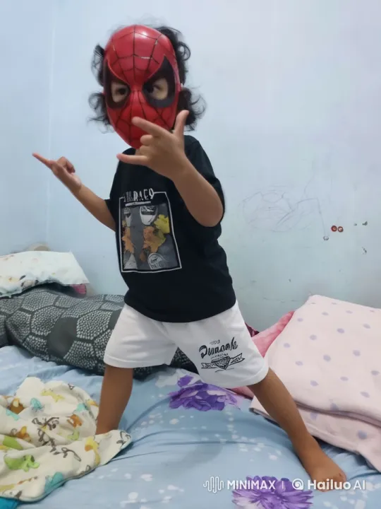 Spiderman-Kung Fu Fusion Dance by a Young Child – AI Generated Video | Hailuo AI