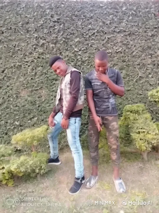 Two Young Men Relax in a Lush Garden, Live2D Animation – AI Generated Video | Hailuo AI