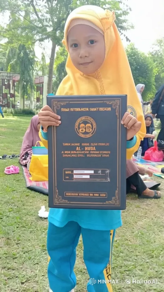 Child Showcases Academic Achievement and Kung Fu Skills in Park – AI Generated Video | Hailuo AI