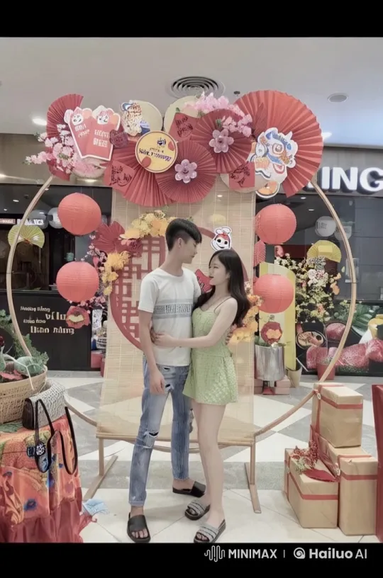 Couple Celebrates with Energetic Martial Arts Display – AI Generated Video | Hailuo AI