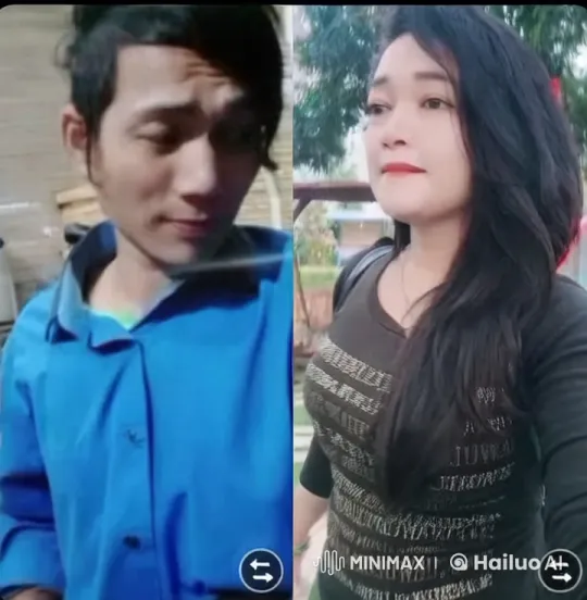 Kung Fu Sparring Match: Blue Shirt vs. Brown Top – AI Generated Video | Hailuo AI