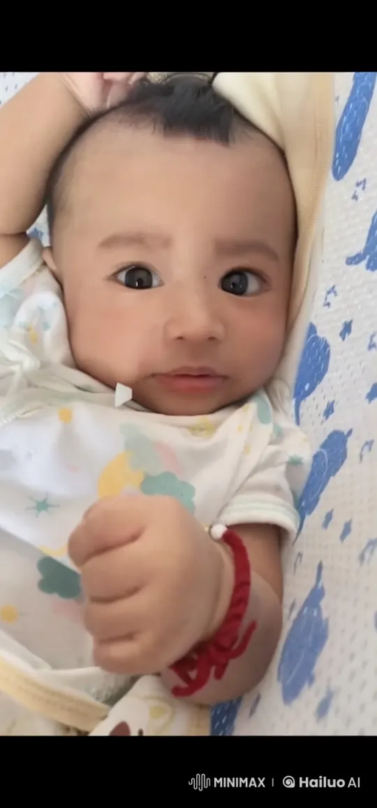 Baby in Onesie Delights with Martial Arts in Live2D Animation – AI Generated Video | Hailuo AI