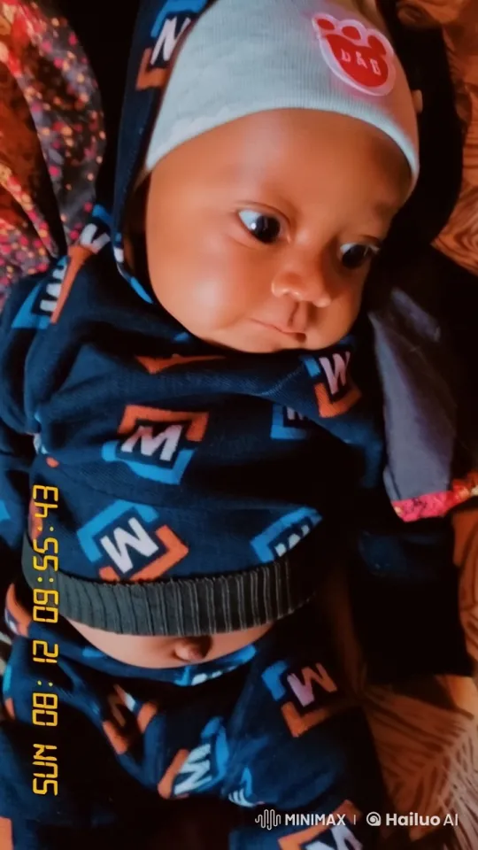 Baby in Blue Outfit Performs Kung Fu Jumps – AI Generated Video | Hailuo AI