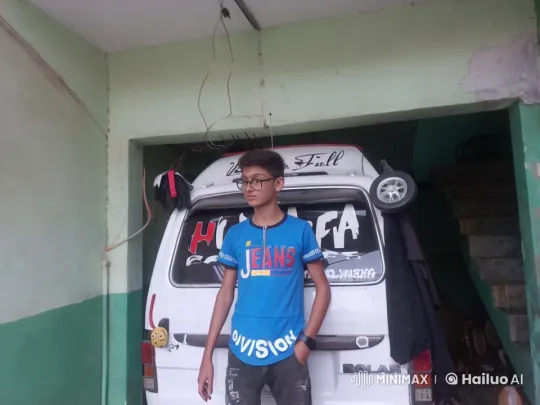 Young Man Develops Muscles in Live2D Animation – AI Generated Video | Hailuo AI