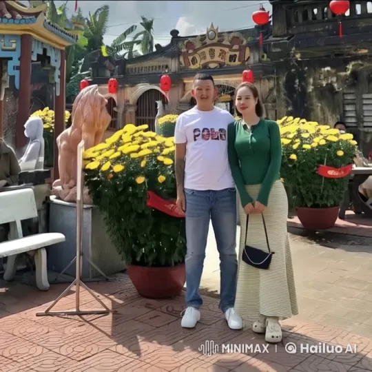 Couple Transforms into Kung Fu Fighters in Vibrant Animated Scene – AI Generated Video | Hailuo AI