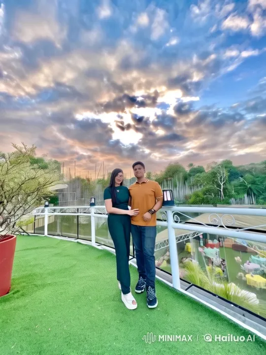 Couples' Serene Terrace Kung Fu in Live2D Animation – AI Generated Video | Hailuo AI