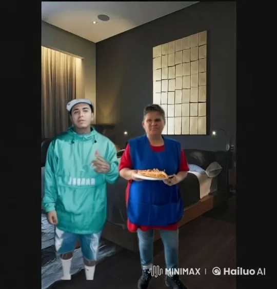 Couple's Intimate Moment with Spaghetti and Soft Lighting – AI Generated Video | Hailuo AI