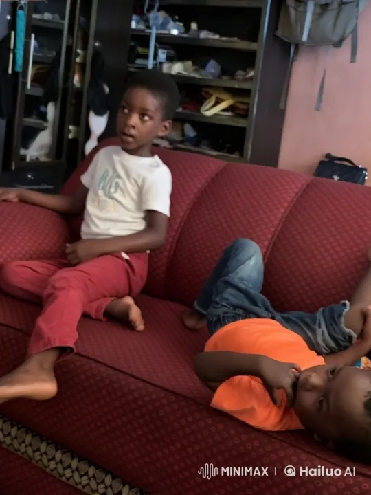 Children's Energetic Kung Fu Fight in Cozy Living Room – AI Generated Video | Hailuo AI