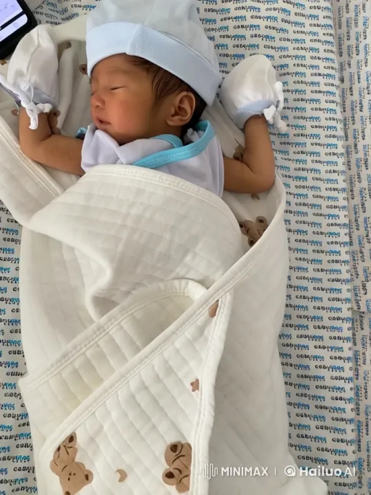 Baby in Bear Blanket Performs Impressive Kung Fu – AI Generated Video | Hailuo AI