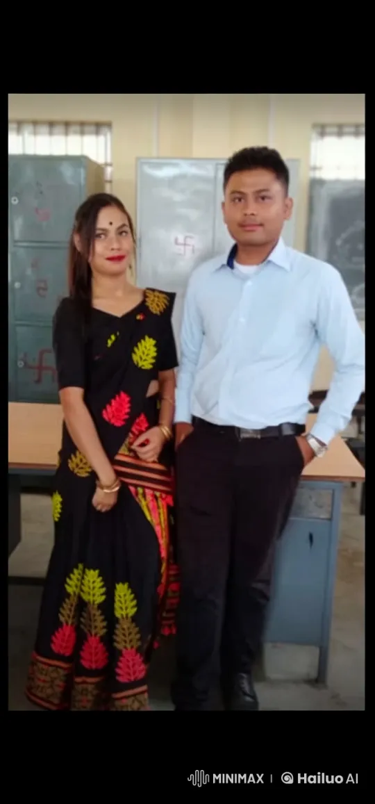 Couple's Tender Embrace and Kiss in Classroom Setting – AI Generated Video | Hailuo AI
