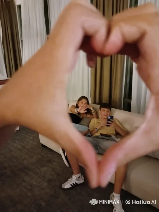 Intimate Moment Between Couple on Sofa – AI Generated Video | Hailuo AI