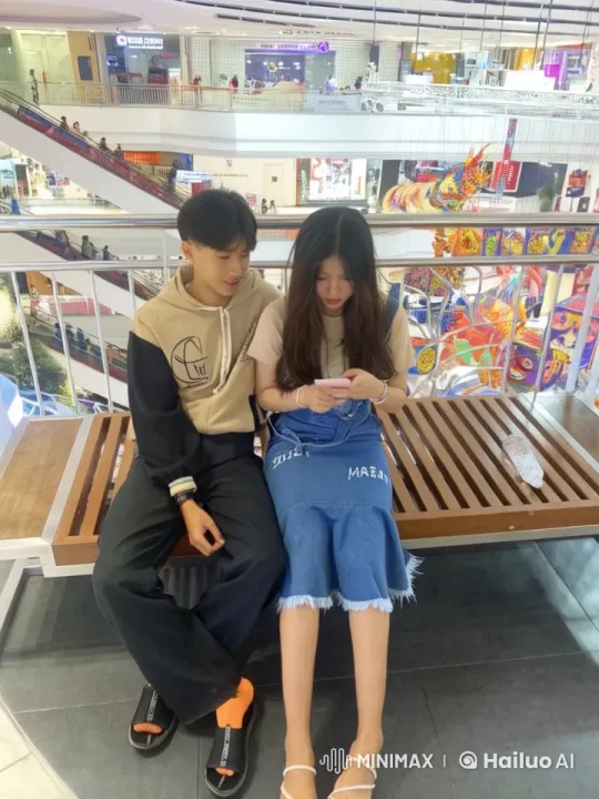 Animated Characters Practicing Kungfu in a Vibrant Mall – AI Generated Video | Hailuo AI