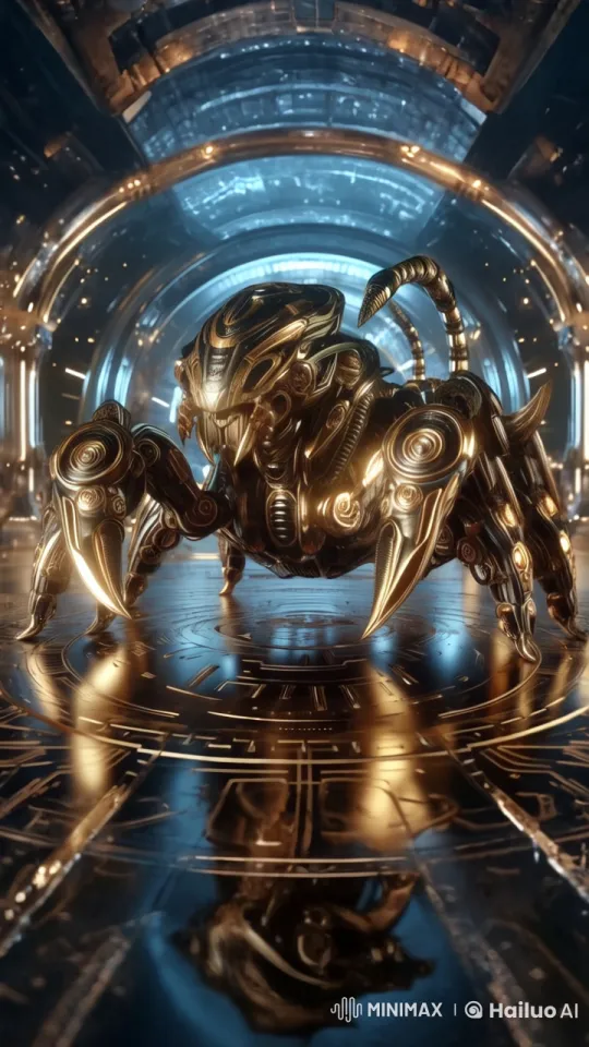 Futuristic Scorpion Mech Showcases High-Tech Design – AI Generated Video | Hailuo AI