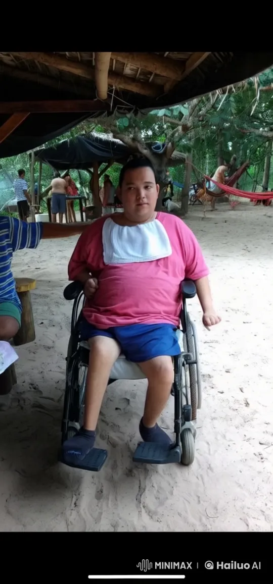 Disabled Person's Journey to Standing and Walking in Live2D Animation – AI Generated Video | Hailuo AI