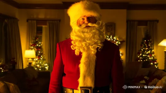 Santa Claus Unmasked: A Stunning Gender Reveal Twist – AI Generated Video | Hailuo AI