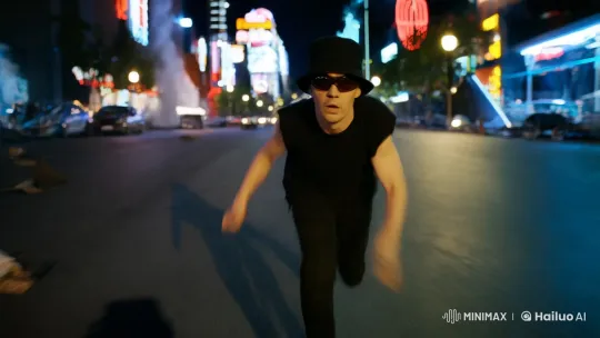 Superhuman Speedster Evades City Chaos – AI Generated Video | Hailuo AI