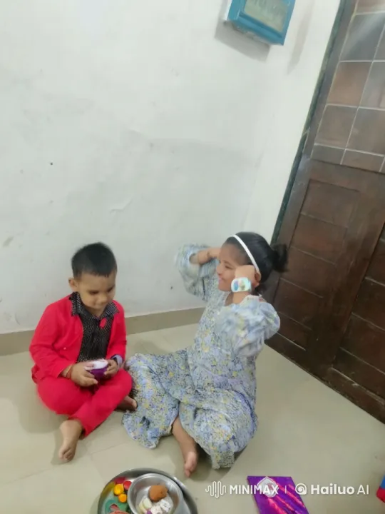Children's Playful Antics with Toys and Headband – AI Generated Video | Hailuo AI