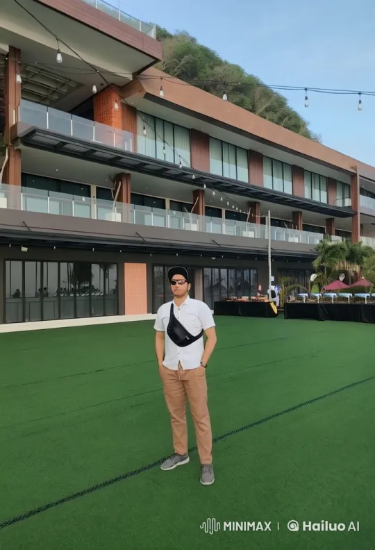 Live2D Animated Man Performing Martial Arts in Modern Setting – AI Generated Video | Hailuo AI