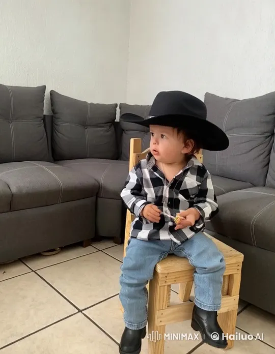 Toddler's Energetic Kungfu Play in Cozy Living Room – AI Generated Video | Hailuo AI