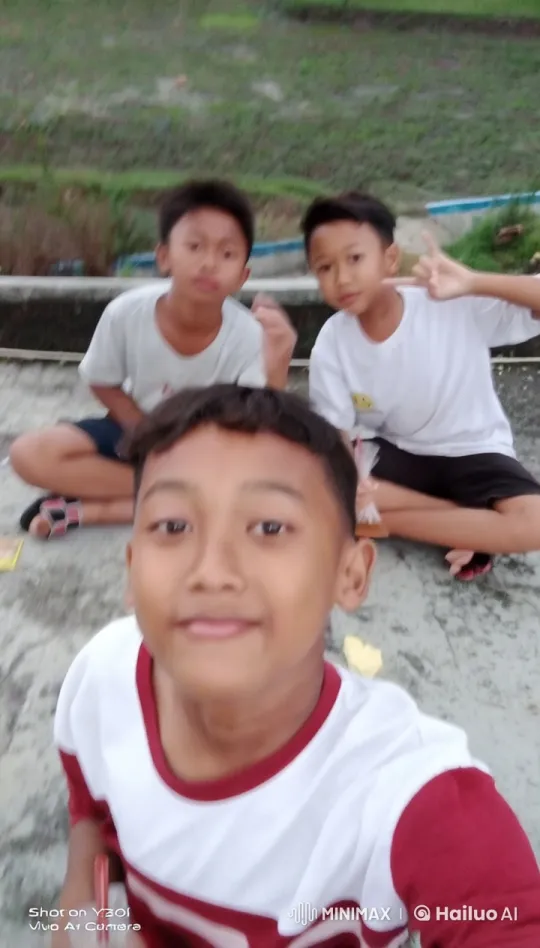 Three Boys Practice Chinese Martial Arts Outdoors – AI Generated Video | Hailuo AI