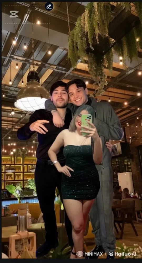 Joyful Friendship in a Stylish Bar Setting – AI Generated Video | Hailuo AI