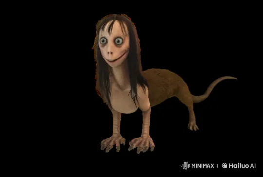 Horror Short: Realistic Creature Scares at Dusk Campsite – AI Generated Video | Hailuo AI