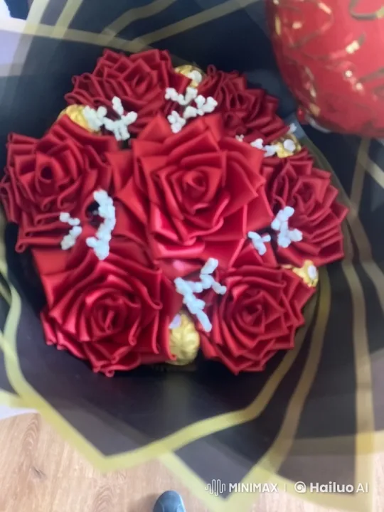 Vibrant Red Roses Bouquet in Live2D Artistry – AI Generated Video | Hailuo AI