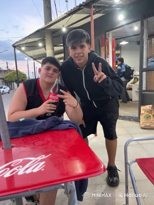 Two Friends Share a Tender Moment Over Coca-Cola – AI Generated Video | Hailuo AI
