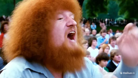 Redheaded Man Sings Irish Rebel Songs in Central Park, 1981 – AI Generated Video | Hailuo AI