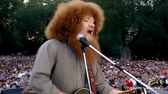 Red-Bearded Man Sings Irish Rebel Songs in Central Park, 1981 – AI Generated Video | Hailuo AI