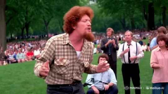 Irish Folk Singer Performing in Central Park, 1981 – AI Generated Video | Hailuo AI