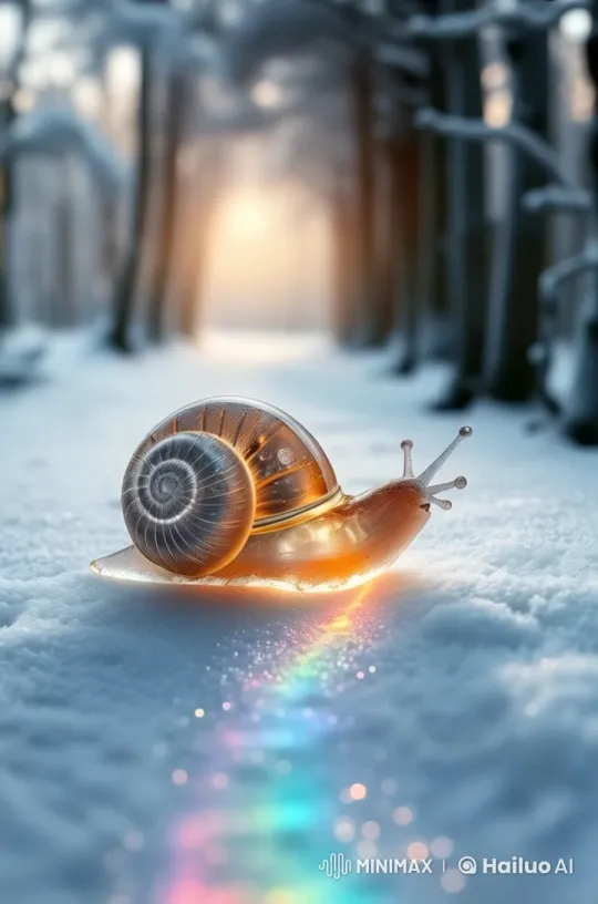 Futuristic Garage: Snails and Raccoon Repairing Vehicle – AI Generated Video | Hailuo AI