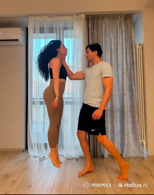 Dynamic Live2D Martial Arts Scene with Man and Woman – AI Generated Video | Hailuo AI